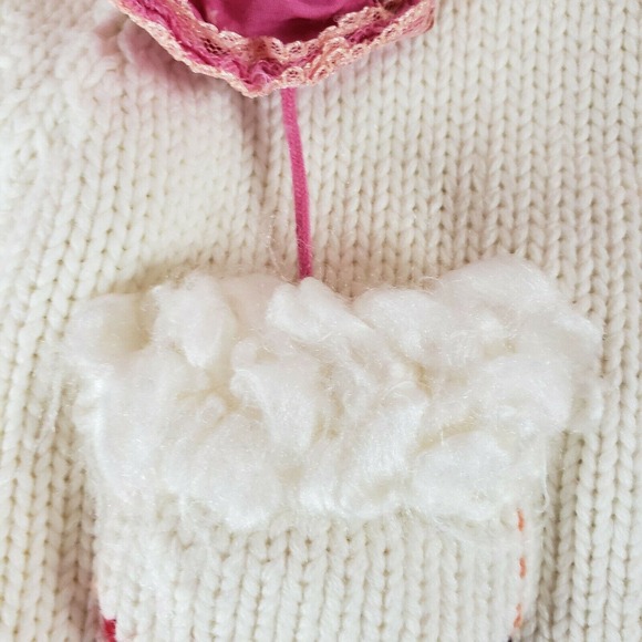 Gymboree Girls 6-12 MOS Hooded Zipper Jacket Warm Cute Peruvian Doll Peru Cotton - Picture 9 of 10